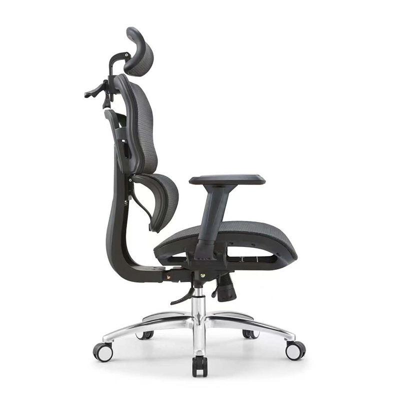 Home Office Chair Manufacturer, Ergonomic Mesh Chair with Adjustable Arms and Durable Chrome Base, ODM Manufacturing – MEI YI Furniture - MEI YI