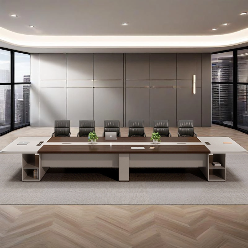 Boardroom Furniture, Grand Conference Table for 12+ Participants with Premium Durable Construction, ODM Wholesale – MEI YI Furniture - MEI YI