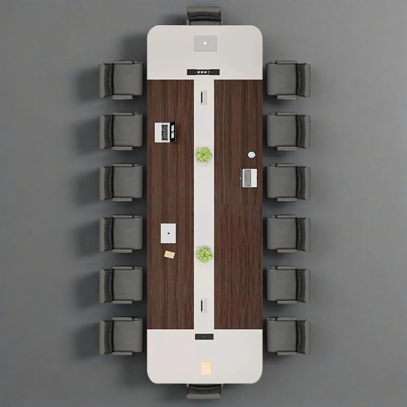 Grand Conference Table, 4M 5M 8M Executive Boardroom Solutions for 12+ Participants, ODM Manufacturer – MEI YI Furniture - MEI YI