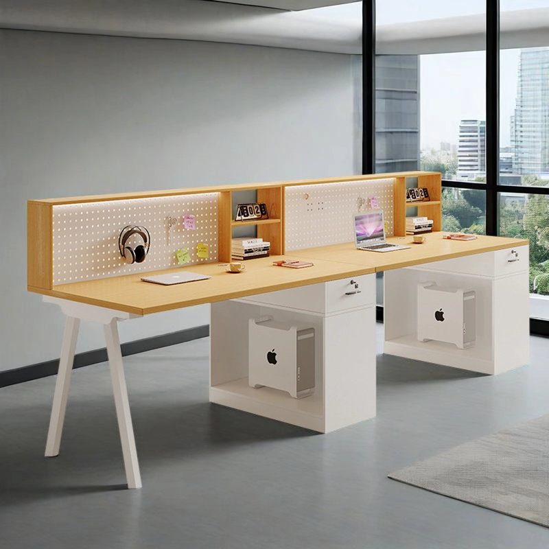 Office Workstation Manufacturer, 2-Person Desk with Wood Frame, Angled Legs, and Clean Design for Teams, ODM Projects – MEI YI Furniture - MEI YI Office Workstation Manufacturer, 2-Person Desk with Wood Frame, Angled Legs, and Clean Design for Teams, ODM Projects – MEI YI Furniture - MEI YI