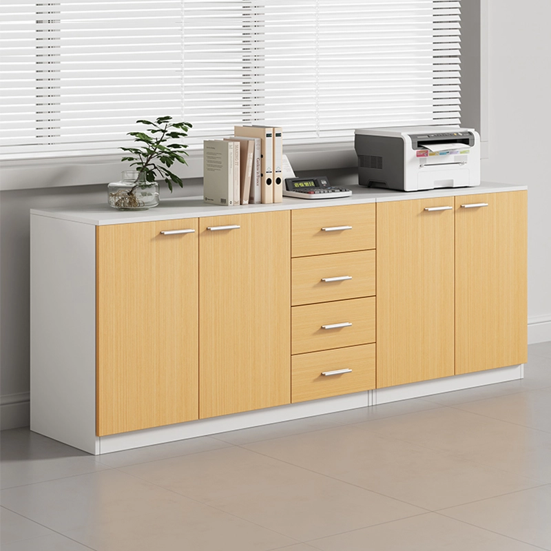 Security File Cabinet, Wood Panel Construction with 4 Locking Drawers for Professional Workspaces, Direct ODM Supply – MEI YI Furniture - MEI YI