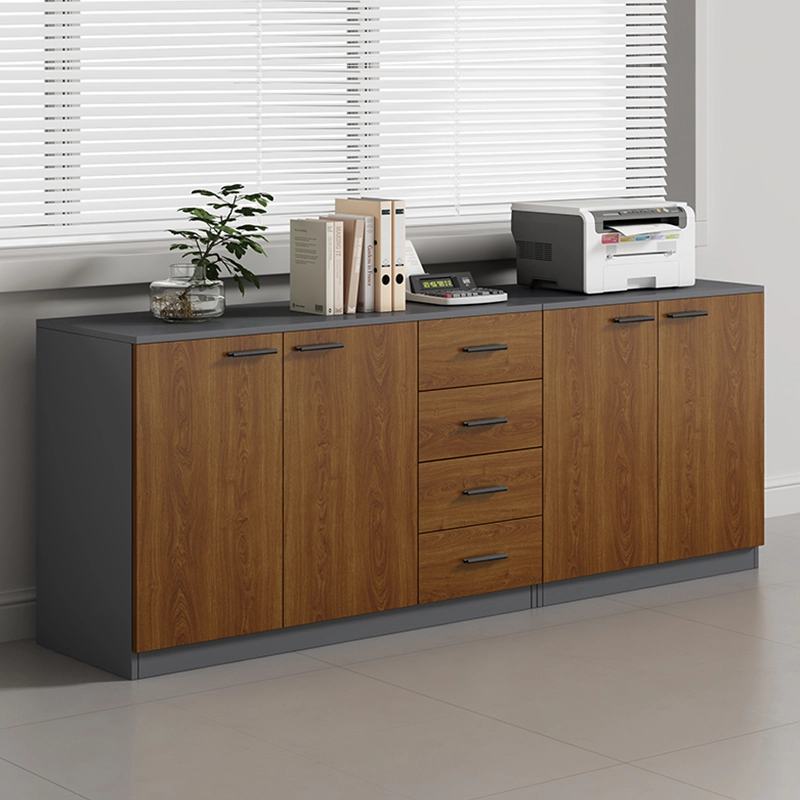 Home Office File Cabinet, Wood Panel Construction with 4 Lockable Drawers for Sensitive Documents, ODM Manufacturing – MEI YI Furniture - MEI YI