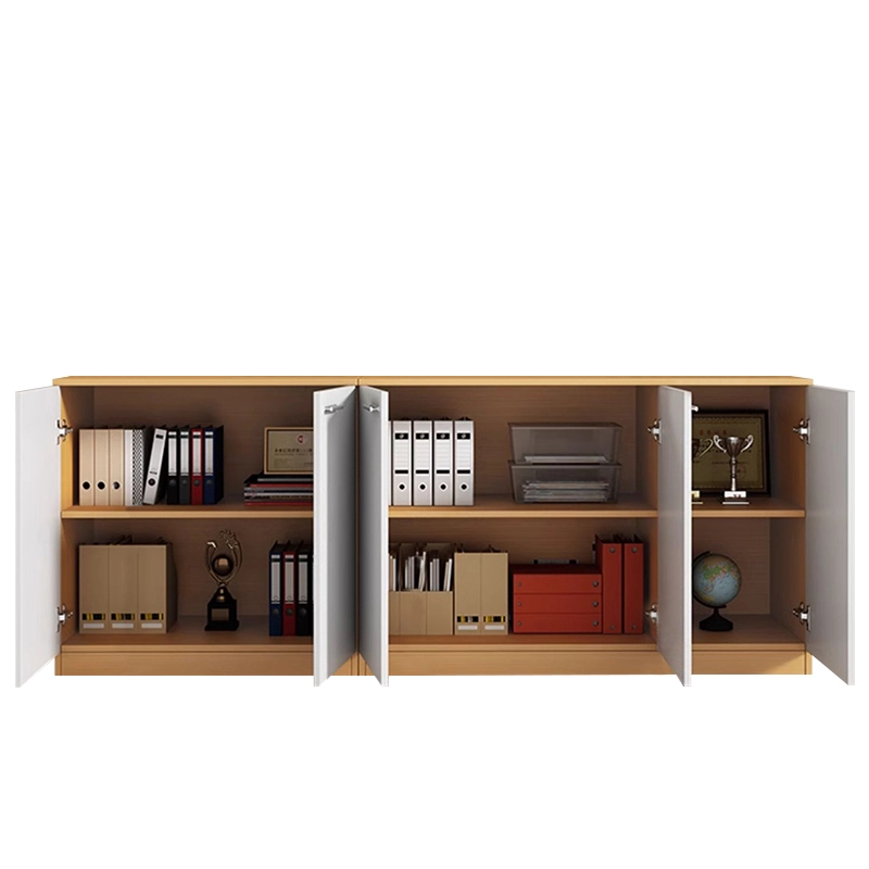 Office Storage Manufacturer, Floor-Standing File Cabinet with Four Lockable Drawers and Durable Wood Panel, ODM Supplier – MEI YI Furniture - MEI YI