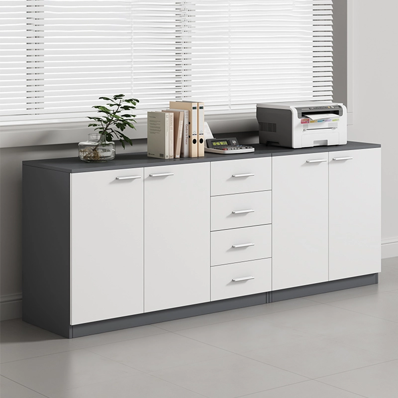 Security File Cabinet, Wood Panel Construction with 4 Locking Drawers for Professional Workspaces, Direct ODM Supply – MEI YI Furniture - MEI YI