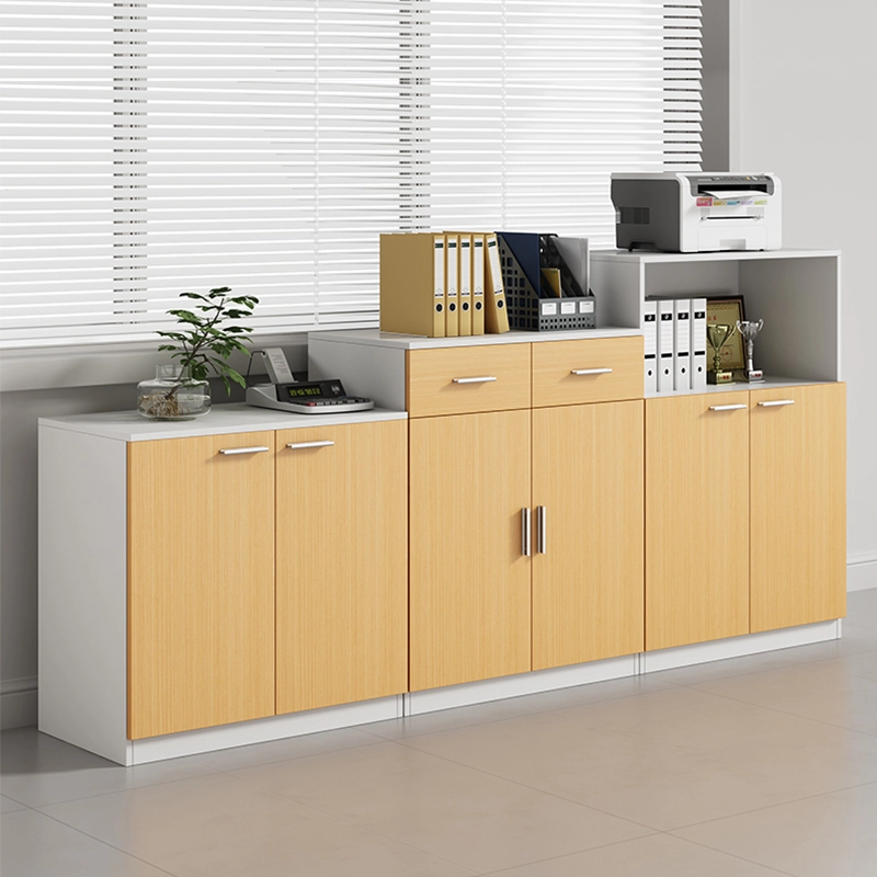 Document Storage Manufacturer, Wood Panel File Cabinet with Four Lockable Drawers for Office and Home Use, ODM Projects – MEI YI Furniture - MEI YI