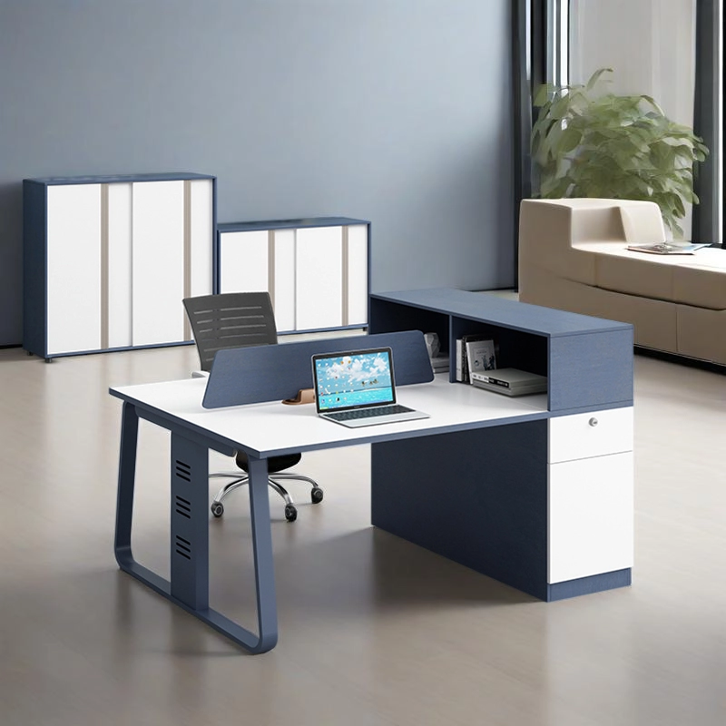 Computer Desk Manufacturer, Premium Desk with Concealed Storage Cabinet for Executive Workspaces, Custom Branding Available – MEI YI Furniture - MEI YI