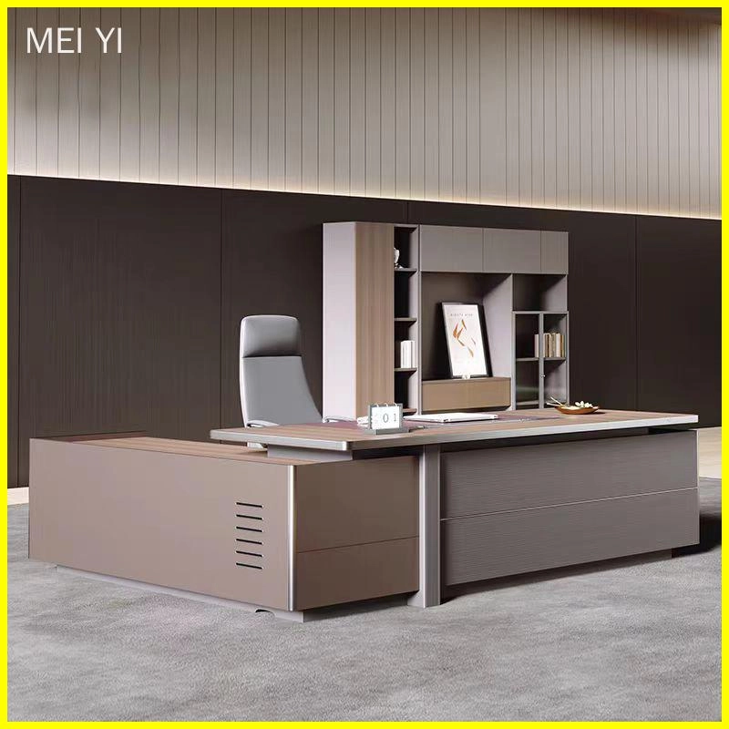 Office-l-Shaped-Executive-Luxury-Manager-Wooden-Computer-Work-Desks-Furniture-Modern-Table-for-Design-and-Chair-Set - MEI YI Office l Shaped Executive Luxury Manager Wooden Computer Work Desks Furniture Modern Table for Design and Chair Set - MEI YI