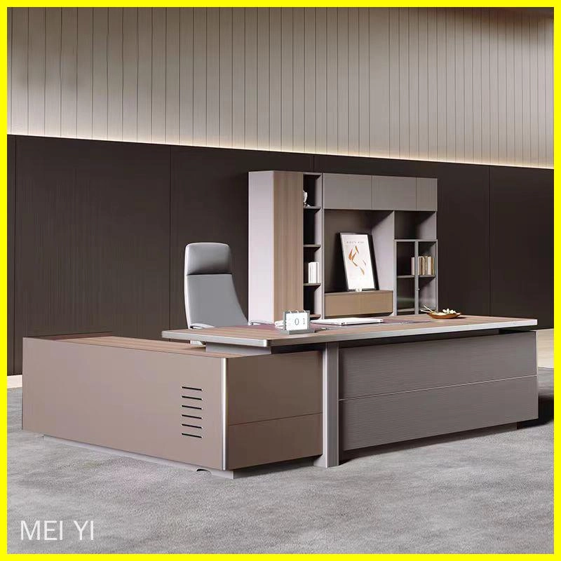 Office-l-Shaped-Executive-Luxury-Manager-Wooden-Computer-Work-Desks-Furniture-Modern-Table-for-Design-and-Chair-Set - MEI YI Office l Shaped Executive Luxury Manager Wooden Computer Work Desks Furniture Modern Table for Design and Chair Set - MEI YI