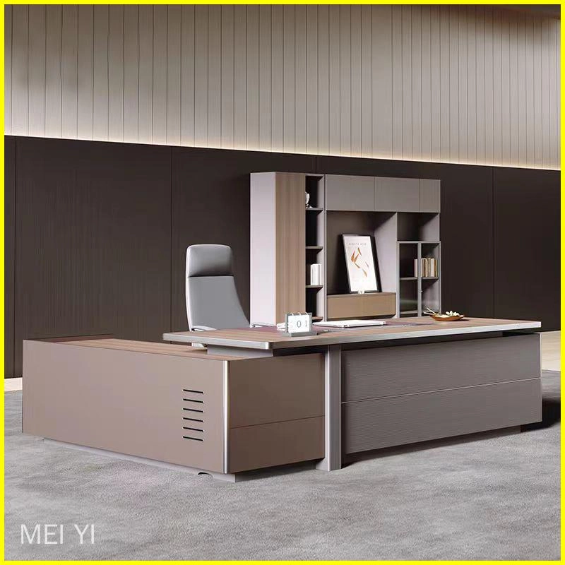 Office-l-Shaped-Executive-Luxury-Manager-Wooden-Computer-Work-Desks-Furniture-Modern-Table-for-Design-and-Chair-Set - MEI YI Office l Shaped Executive Luxury Manager Wooden Computer Work Desks Furniture Modern Table for Design and Chair Set - MEI YI
