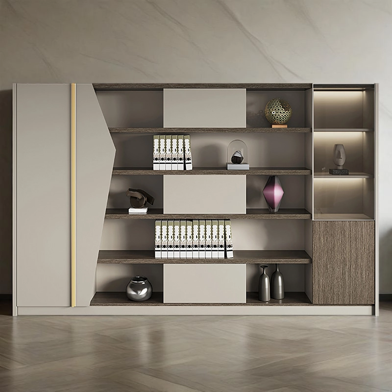 Customizable Office Cabinet, Wood Filing Cabinet with Adjustable Sizes and Premium Finishes, ODM Projects – MEI YI Furniture - MEI YI