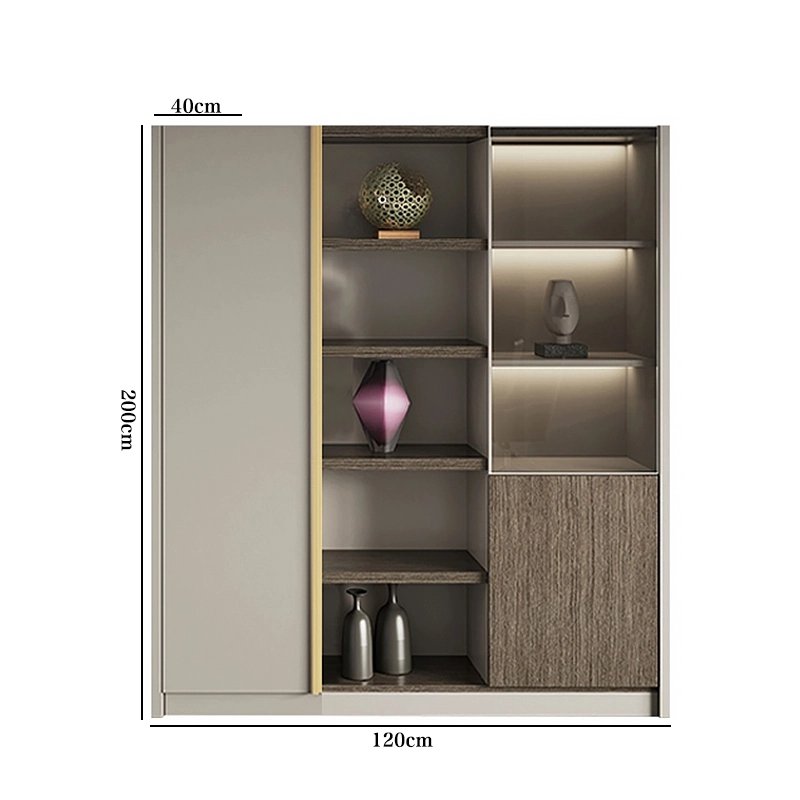 Contemporary Filing Cabinet, Modern Wood Storage with Custom Dimensions and Color Selection, Direct ODM Supply – MEI YI Furniture - MEI YI