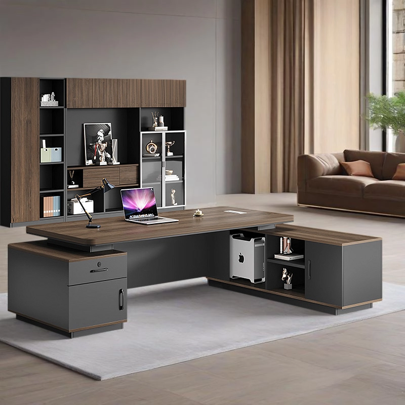 Modern Executive Corner Desk with L-Shape Design for Manager Offices and Meeting Rooms, Furniture Manufacturer – MEI YI Furniture - MEI YI
