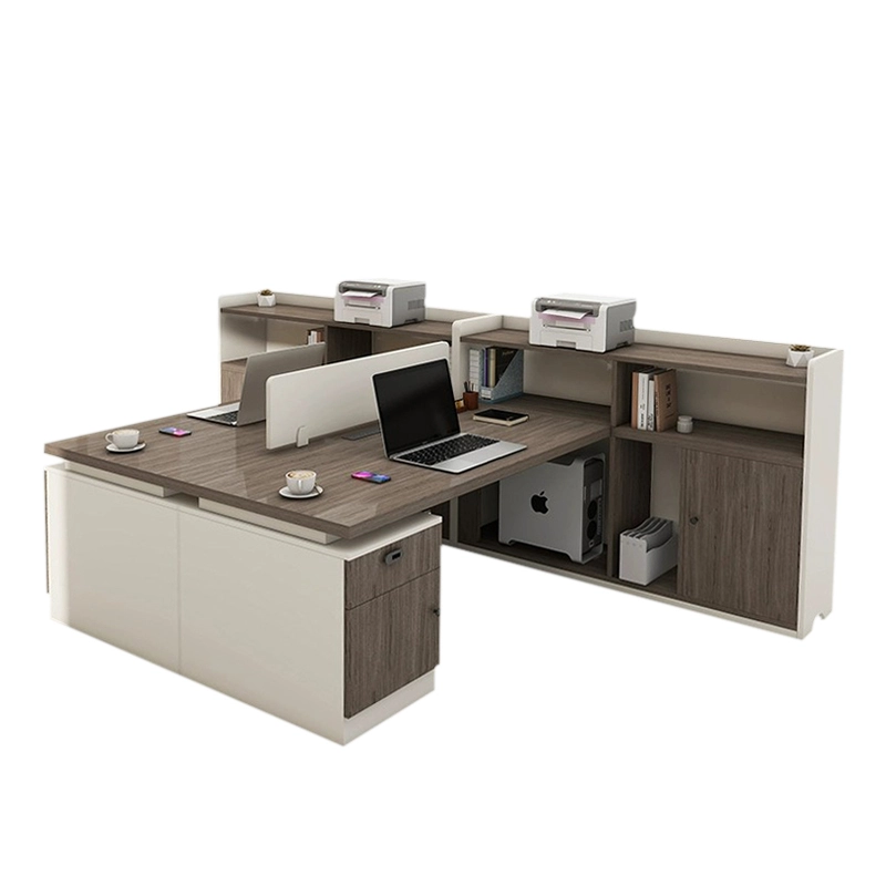 Custom Dual-Person Office Workstation with High Privacy Partition and Storage Shelves, OEM Manufacturer – MEI YI Furniture - MEI YI Custom Dual-Person Office Workstation with High Privacy Partition and Storage Shelves, OEM Manufacturer – MEI YI Furniture - MEI YI