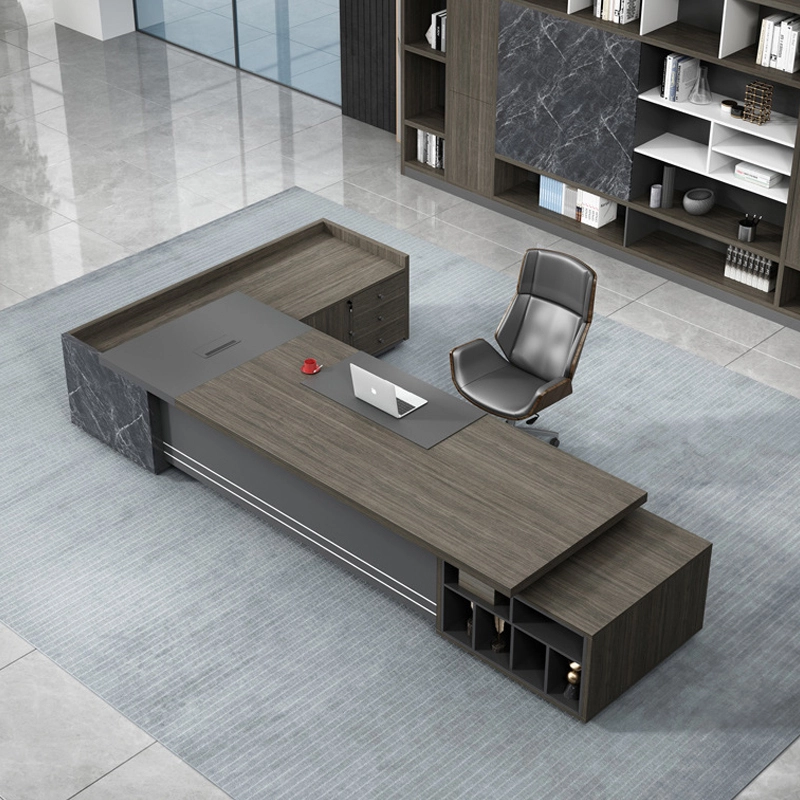 High-End Modern Office Desk in Standard Sizes for Workspaces - MEI YI