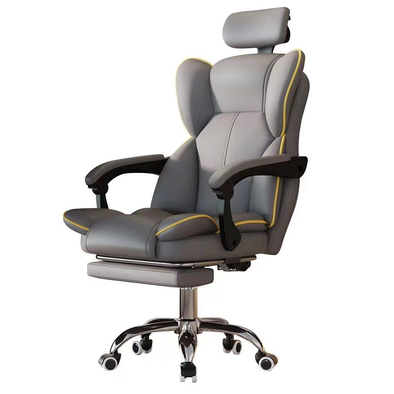 High-Back Gaming Chair, PU Leather Adjustable Office Chair for Professional Spaces, Project Manufacturer – MEI YI Furniture - MEI YI