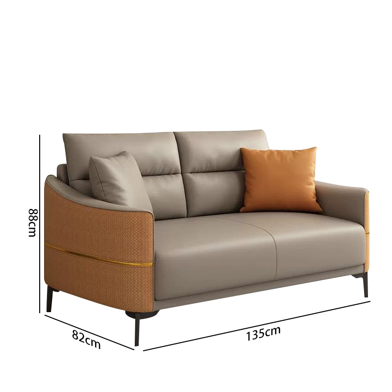 Modern Leather Executive Set Comfortable Lounge Reception Office Furniture Ergonomic Luxury 1 3 Seater Nordic Design - MEI YI