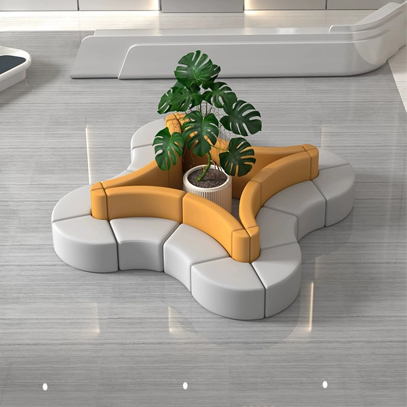 Modern Hotel Waiting Area Furniture, Creative Modular Lounge Sofa System, Contract Furniture Factory – MEI YI Furniture - MEI YI