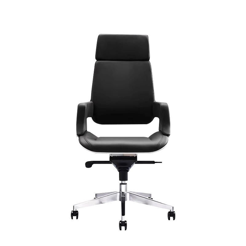 Luxury Genuine Leather Executive Chair with Custom Color Options - MEI YI