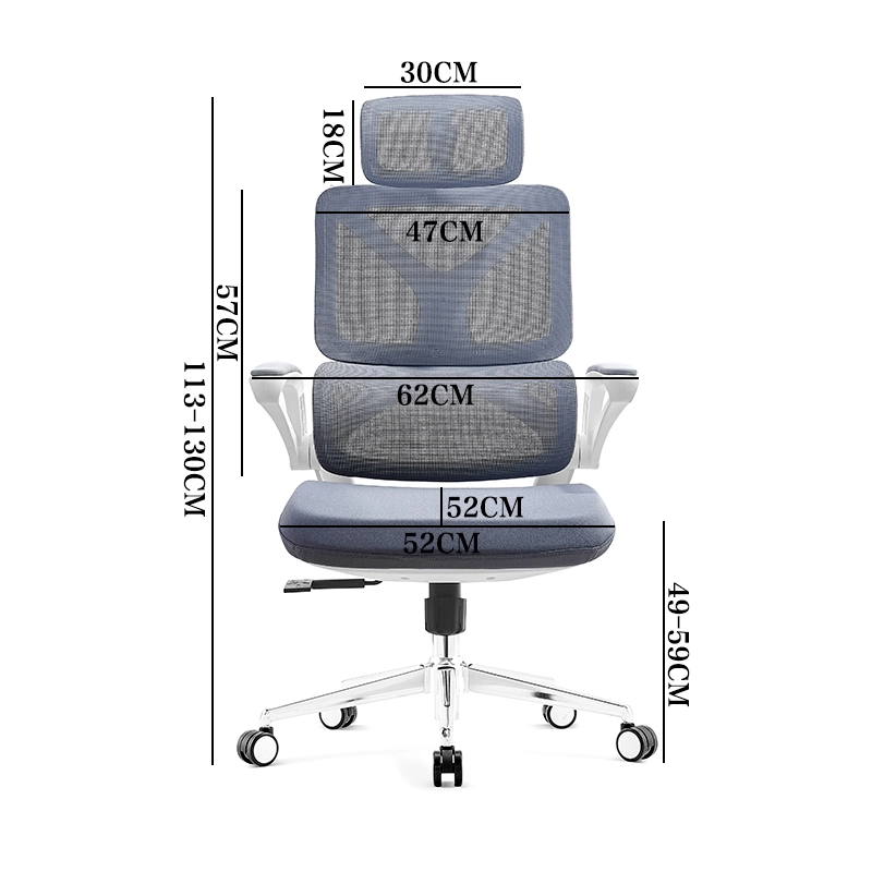 Adjustable Lumbar Support Office Chair - MEI YI