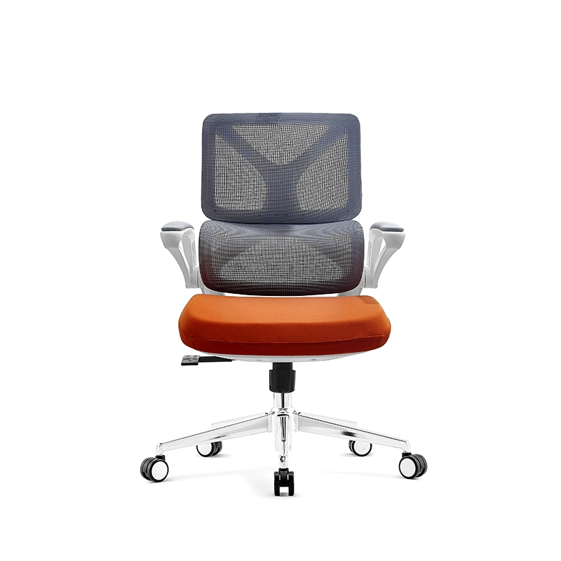 Commercial Office Seating, High-Back Mesh Chair with Lumbar Control and Gas Lift, OEM/ODM Supplier – MEI YI Furniture - MEI YI