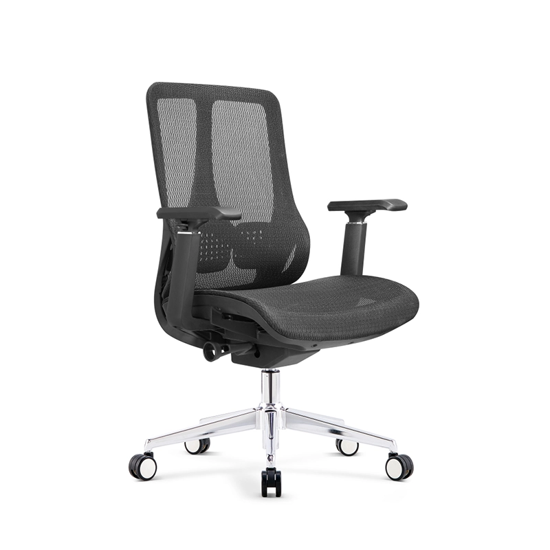 Luxury Mesh Executive Office Chair with Adjustable Armrests - MEI YI