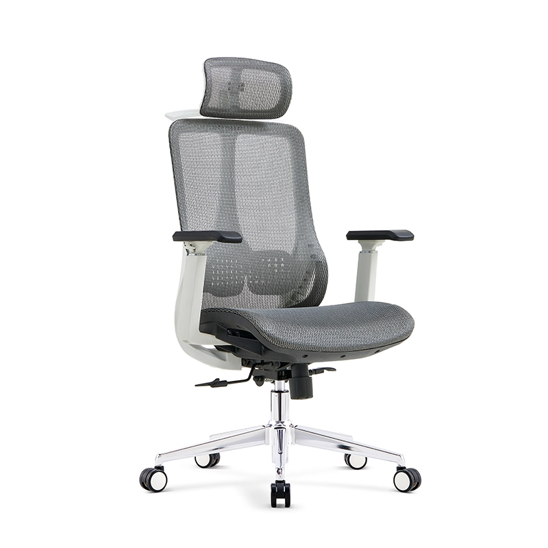 Luxury Mesh Executive Office Chair with Adjustable Armrests - MEI YI