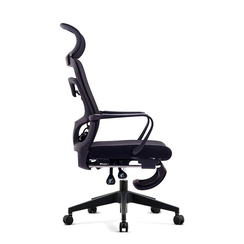 Italian Modern Ergonomic Mesh Lounge Chair with Integrated Support System - MEI YI