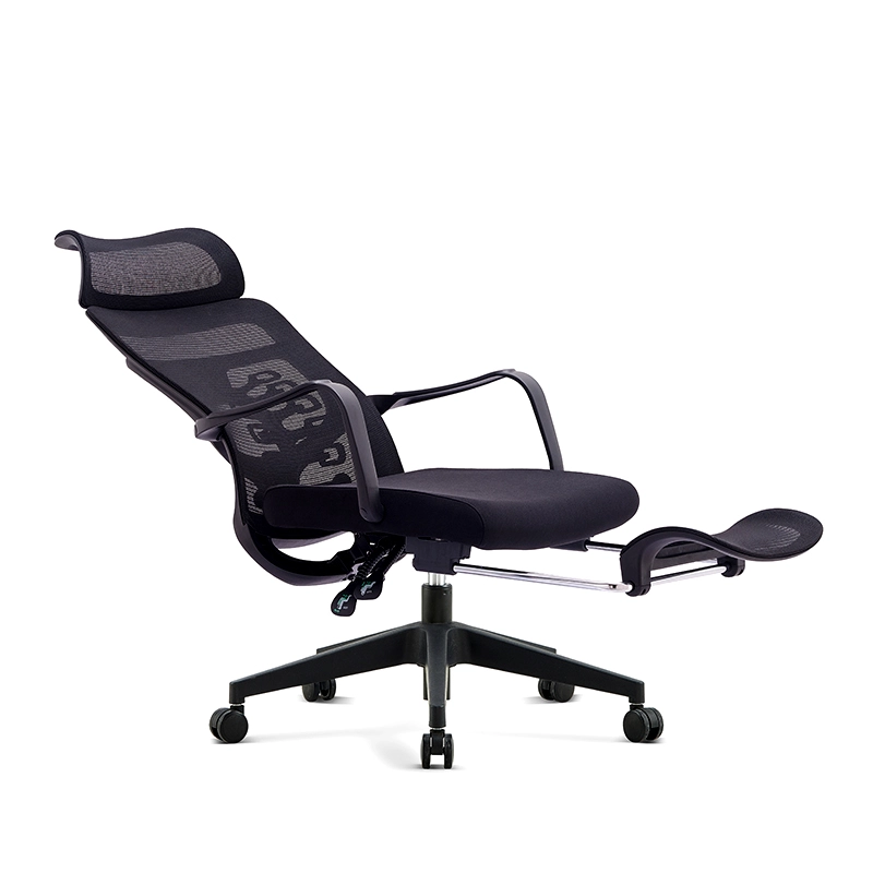 Italian Modern Ergonomic Mesh Lounge Chair with Integrated Support System - MEI YI