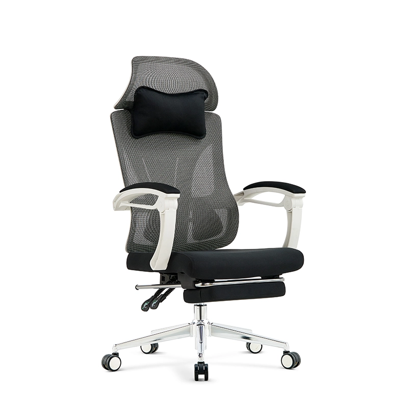 Italian-Style Luxury High-Back Ergonomic Mesh Lounge Office Chair - MEI YI