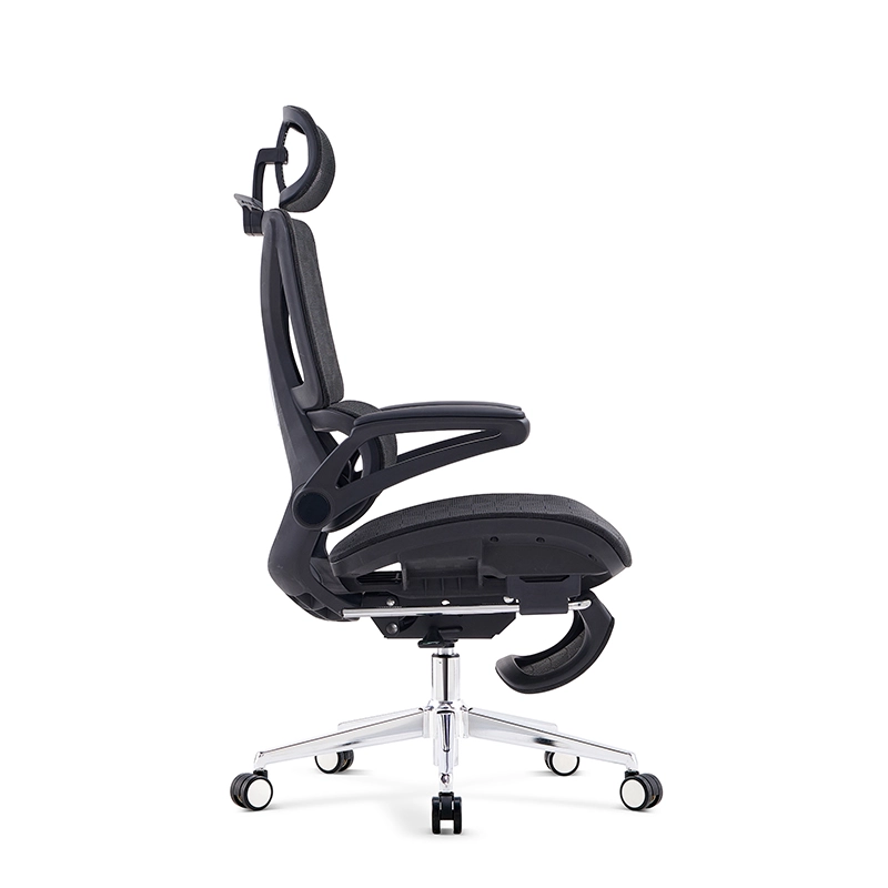 The Aegis Pro: Premium Ergonomic Mesh Chair with 4D Adjustability & Retractable Footrest - MEI YI
