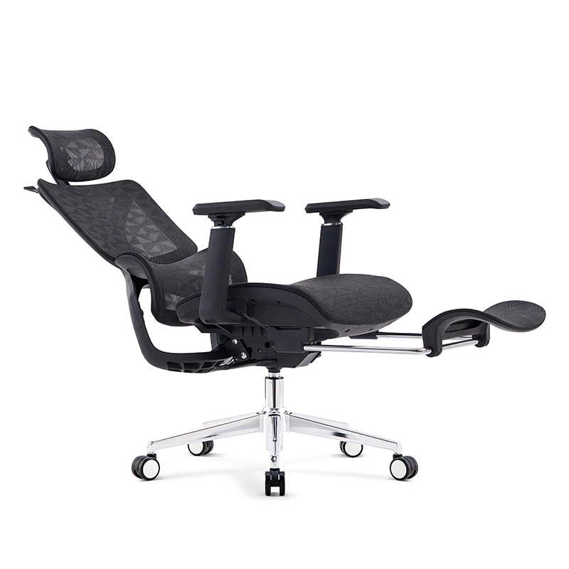 Ideal Premium Ergonomic Mesh Executive Office Chair with Footrest - MEI YI