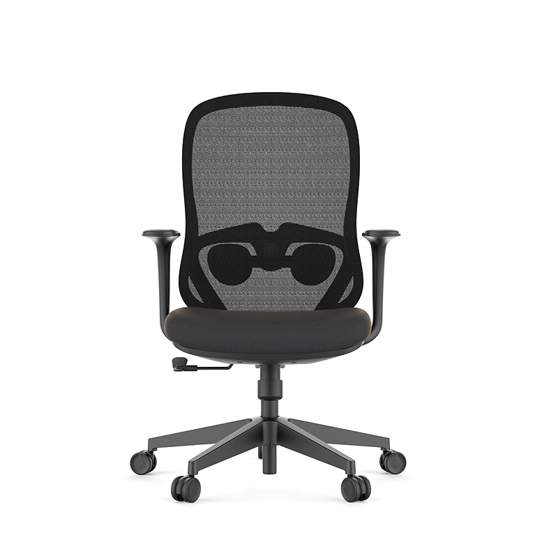 Ergonomic Mesh Office Chair with Lumbar Support and 360° Swivel - MEI YI