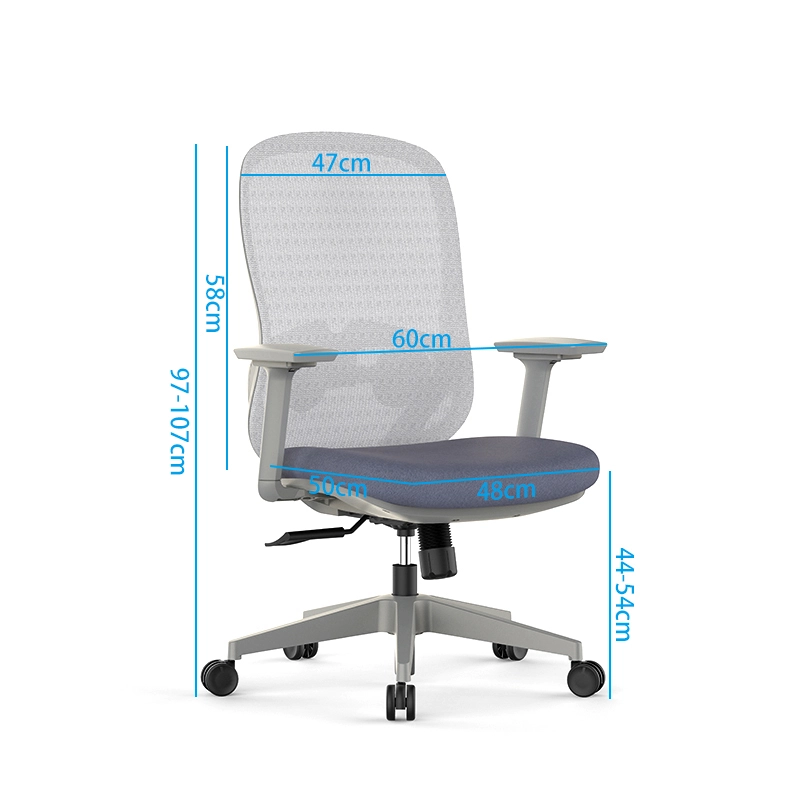 Ergonomic Mesh Office Chair for Computer and Gaming Use with 360° Rotation - MEI YI