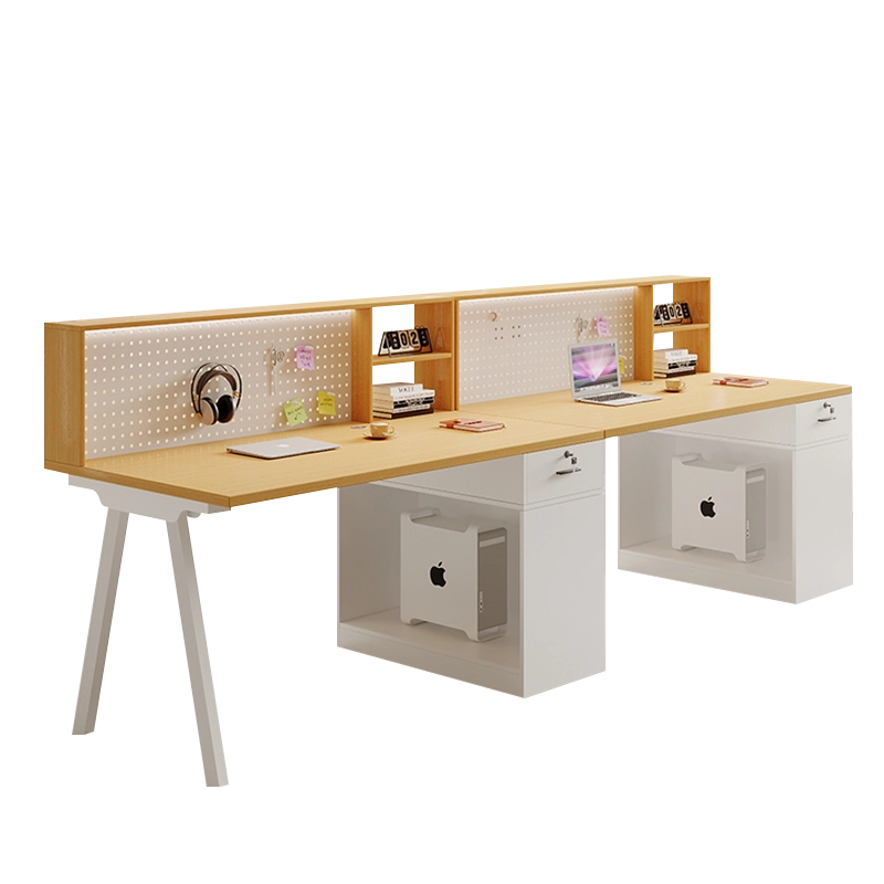 Team Workstation, DuoFrame Shared Desk with Wood Frame, Angled Legs, and Functional Storage, ODM Supplier – MEI YI Furniture - MEI YI Team Workstation, DuoFrame Shared Desk with Wood Frame, Angled Legs, and Functional Storage, ODM Supplier – MEI YI Furniture - MEI YI