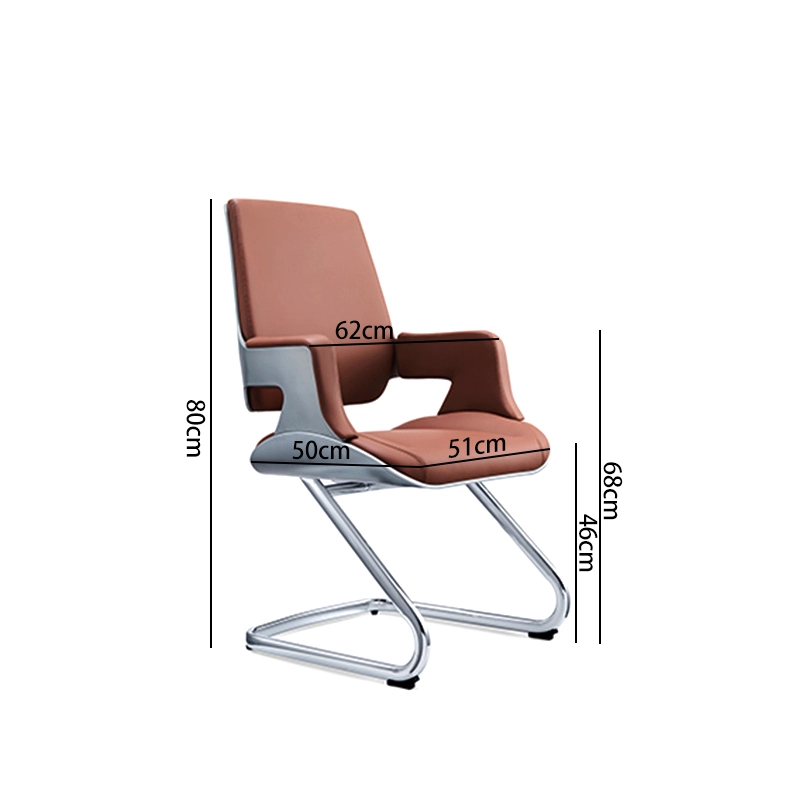 Luxury Genuine Leather Executive Chair with Custom Color Options - MEI YI