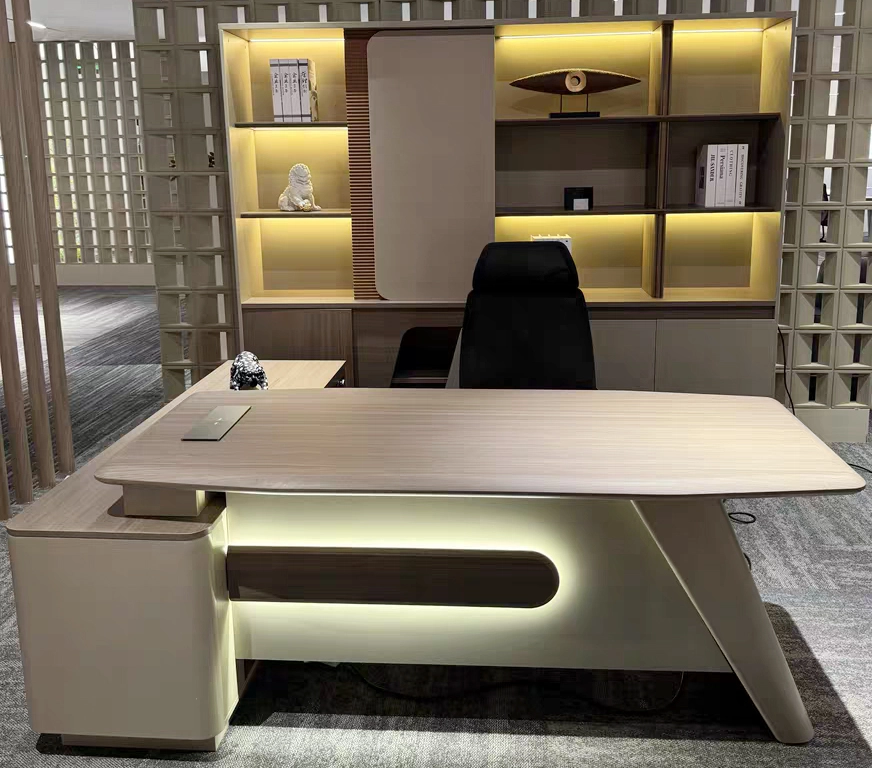 Modern CEO Executive Desk Office Desk Furniture Manager Desk Wooden L Shape Office Table - MEI YI Modern CEO Executive Desk Office Desk Furniture Manager Desk Wooden L Shape Office Table - MEI YI