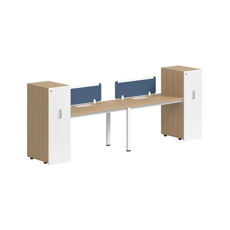 Factory Customized Workstation Desk Office Furniture Modular 2 4 6 Person Office Workstation with Cabinet for Office Room - MEI YI