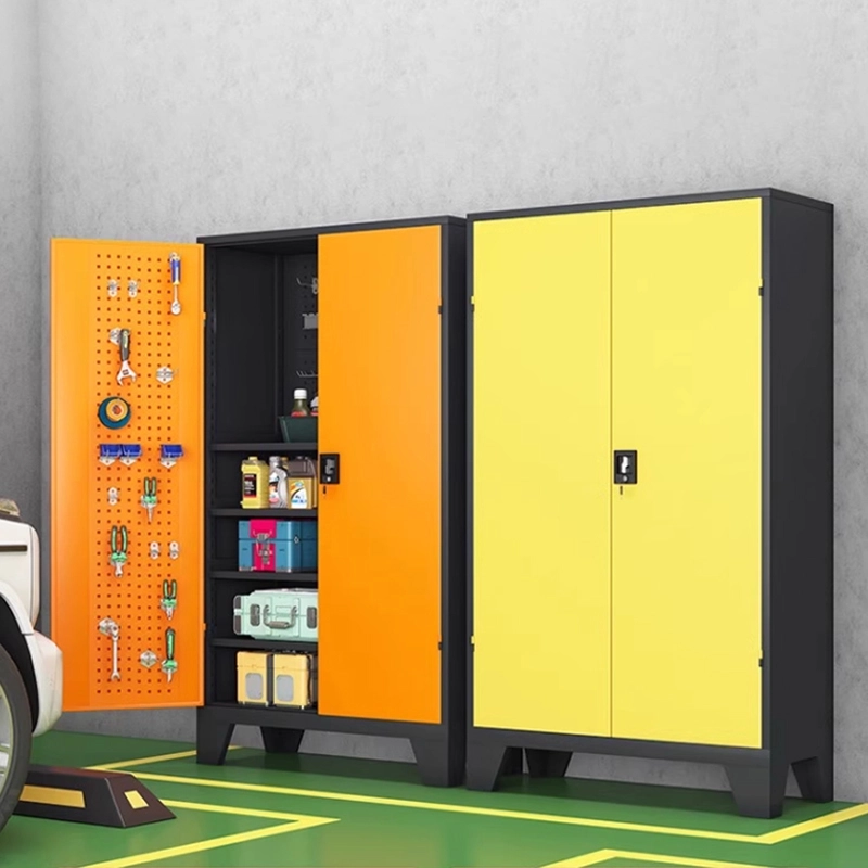 Custom Heavy-Duty Steel Tool Cabinet with Double Doors and Drawers - MEI YI