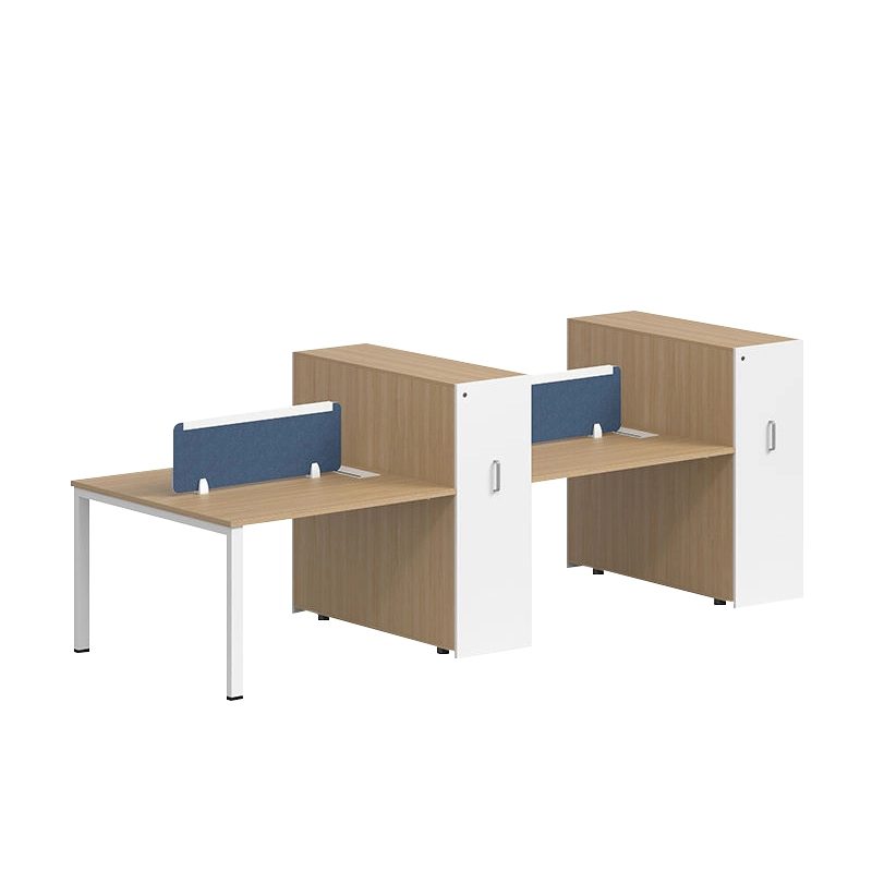 Factory Customized Workstation Desk Office Furniture Modular 2 4 6 Person Office Workstation with Cabinet for Office Room - MEI YI