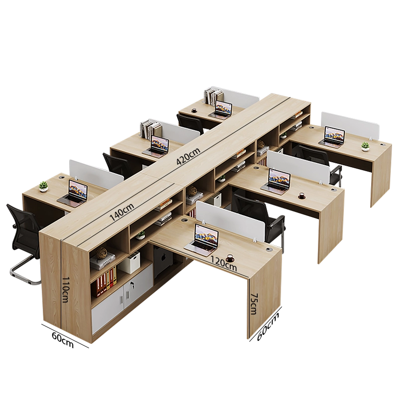 Modular Office Desk Furniture Office Workstation Partition Desk Office Desks and Workstations - MEI YI