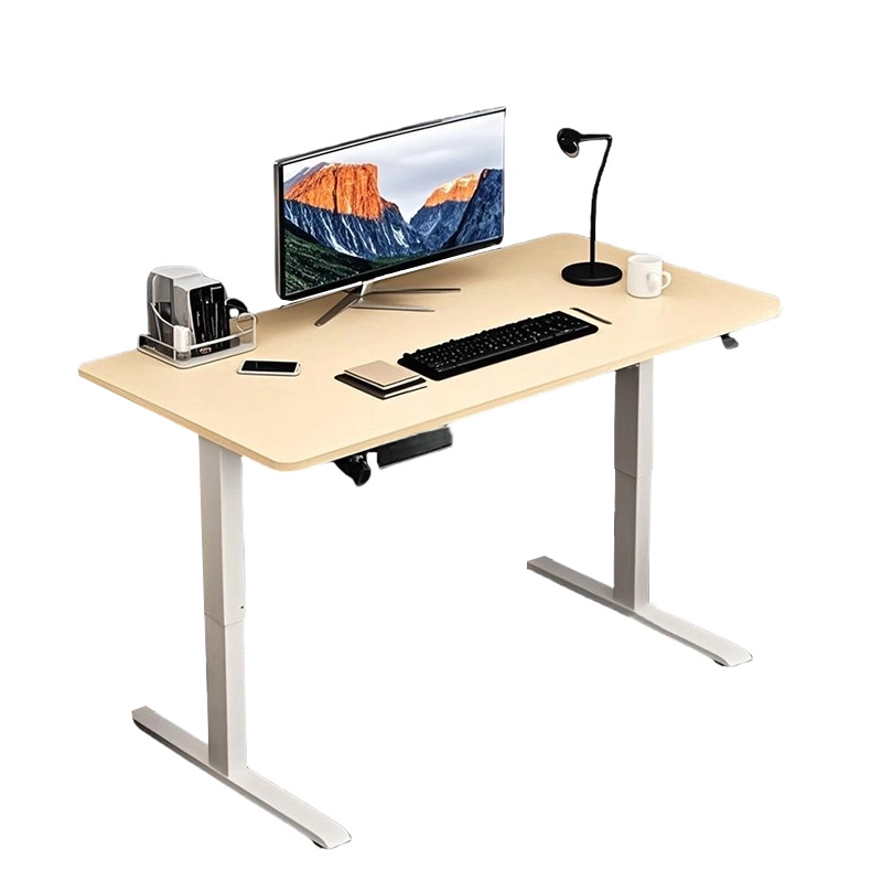 Electric Height-Adjustable Gaming and Home Office Desk with Steel Frame - MEI YI