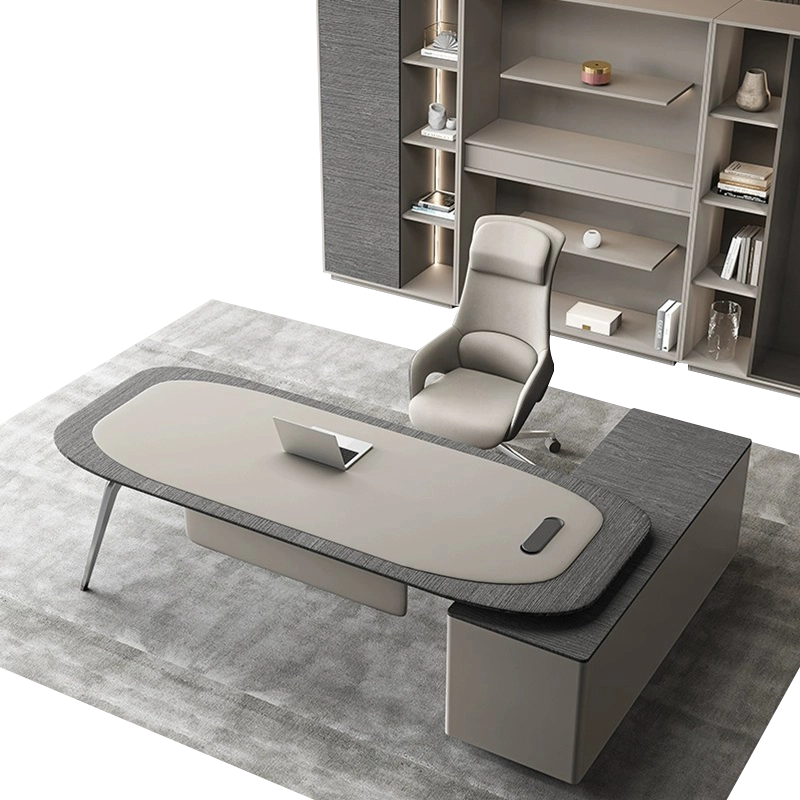 Luxury Executive Office Desk CEO Boss Manager Table Premium Office Furniture - MEI YI
