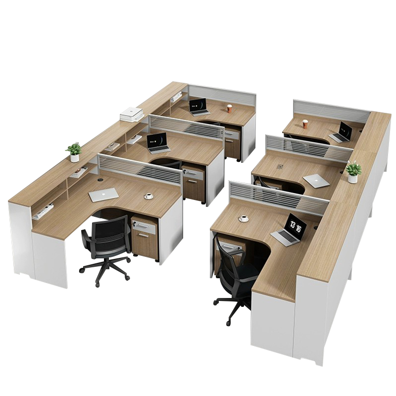 Commercial Office Furniture, ModuColor Modular Desk with Tailored Dimensions and Custom Finishes, ODM Factory &ndash; MEI YI Furniture