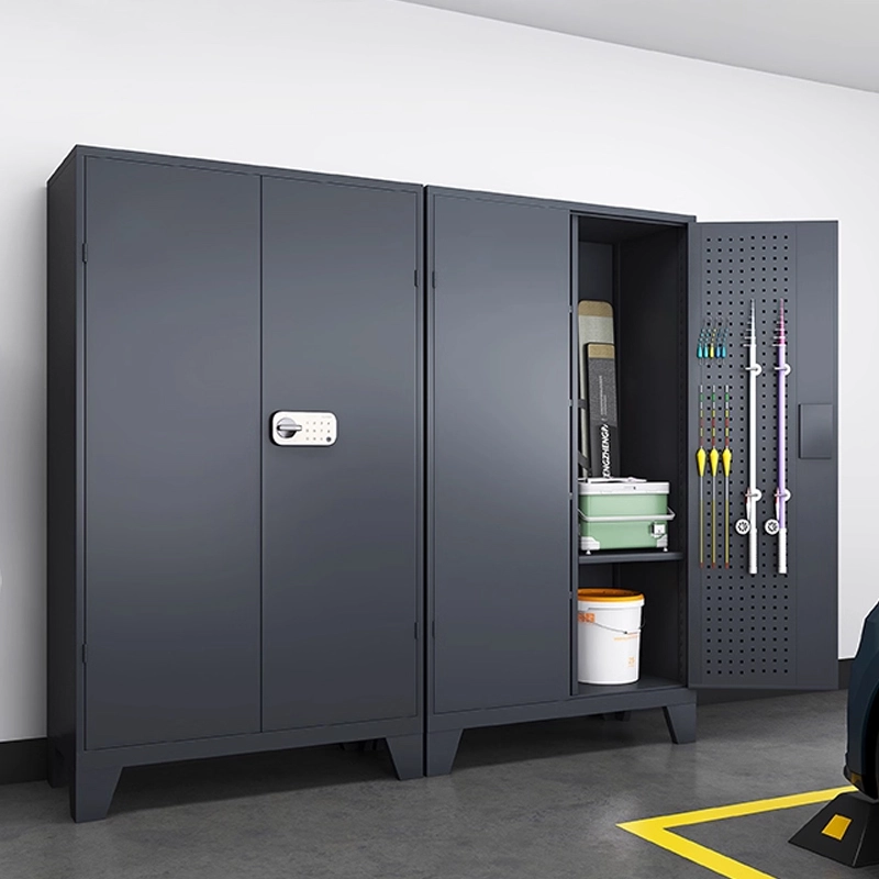 Custom Heavy-Duty Steel Tool Cabinet with Double Doors and Drawers - MEI YI