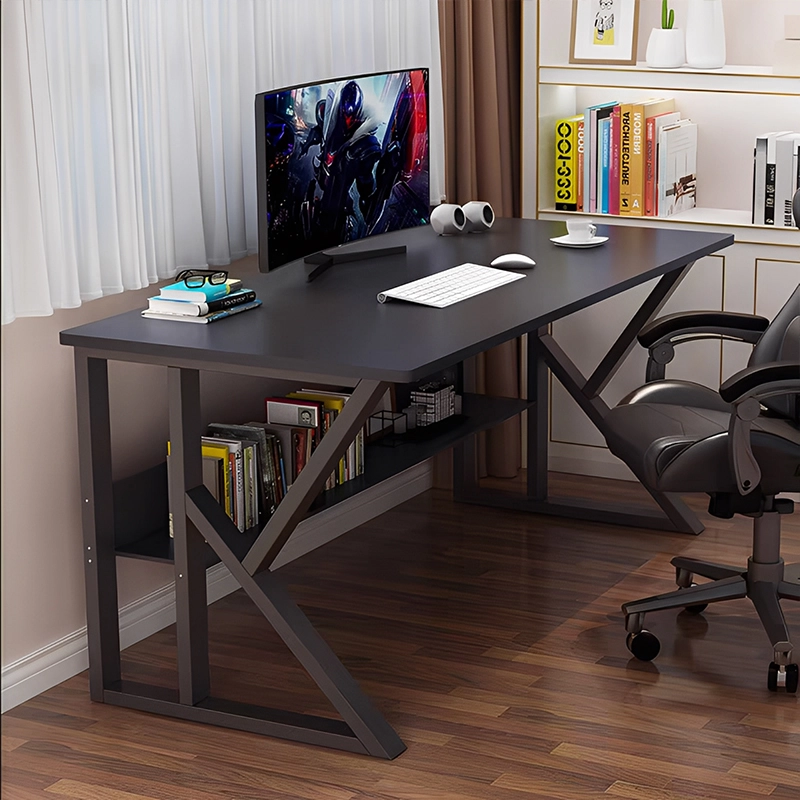 Factory Direct Custom Gaming Desk with Upgraded Steel K-Shaped Frame - MEI YI