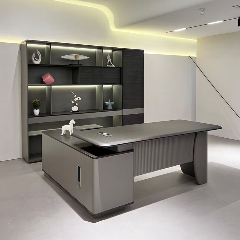 Luxury Modern Executive Office Desk for CEO and Leadership