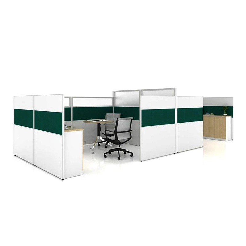 Modern Modular Office Furniture Partition 4 Seat Desk Table Office Cubicle Workstation - MEI YI