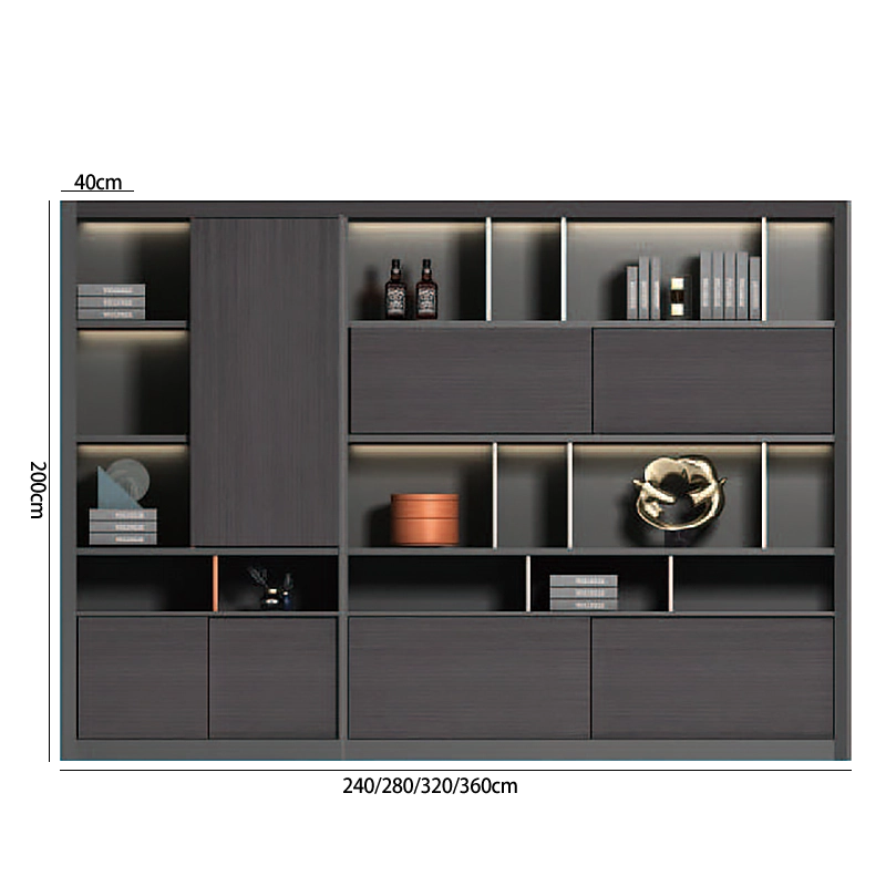 Modern Wood Commercial Office Furniture Luxury Large Size Executive Table Modern Design Boss Manager Office Desk - MEI YI