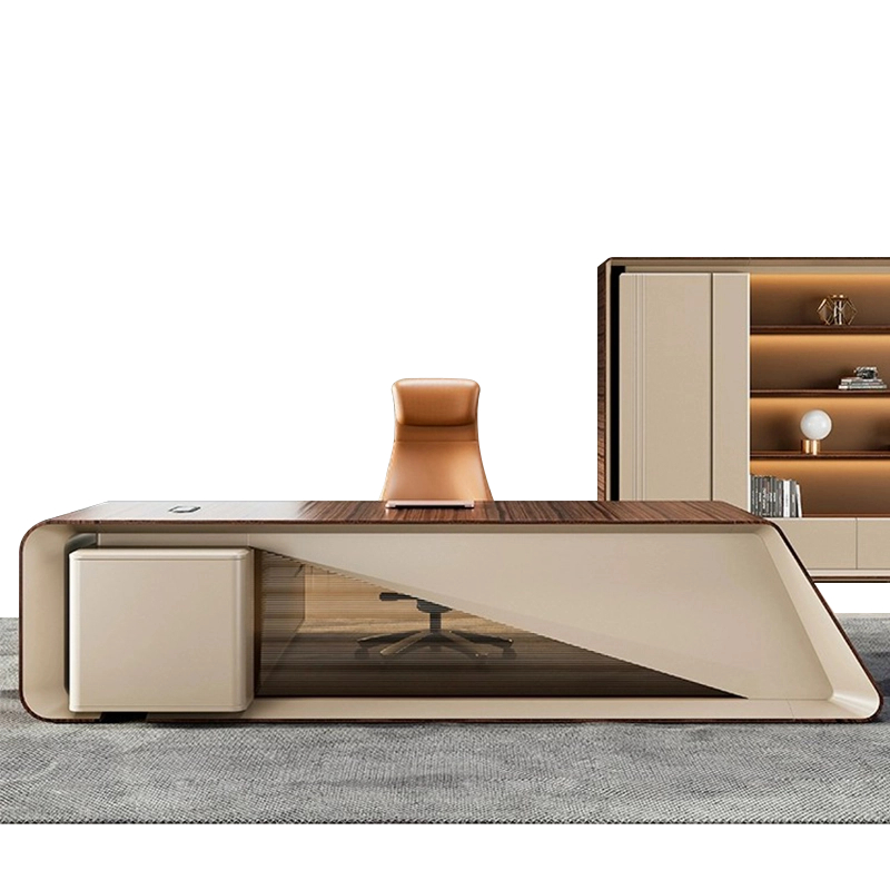 High-End L-Shaped Office Desk with Modular System for Business and Home Use, OEM/ODM Supplier – MEI YI Furniture - MEI YI