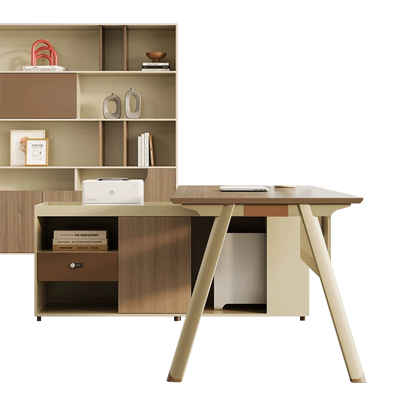 High-End Executive Office Desk for Business Leaders and Management Offices, OEM Producer – MEI YI Furniture - MEI YI